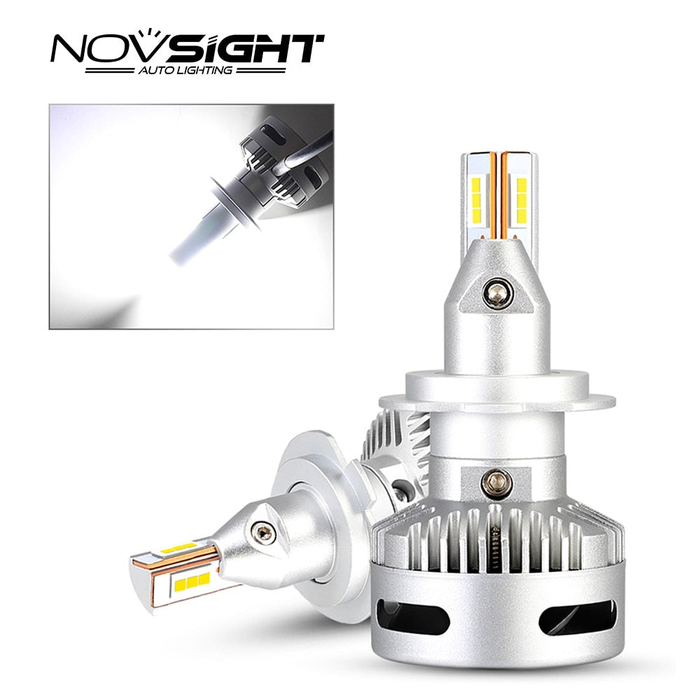 NOVSIGHT Car Projector Headlight H7 Led H7 H11 9005/9006 9012 D5
